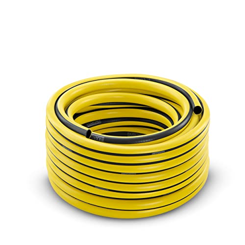 Kärcher 2.645-139.0 Kärcher Primoflex Bevattningsslang 3 Lager Anti-Uv Yttre Lager 24 Bar 1/2 Tum 50 M, Gul, Svart, 50 m